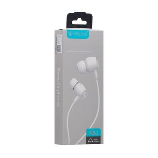 Bluetooth стерео гарнитура Celebrat FLY- 1 white