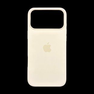 Силіконовий чохол with MagSafe для iPhone 17 Pro Max vanilla 1:1 Smart animation