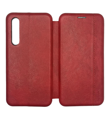 Чехол книжка Leather Gelius для Xiaomi Mi9 lite red