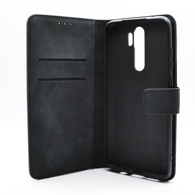 Чехол книжка Leather Book для Xiaomi Redmi Note 8 Pro black SP