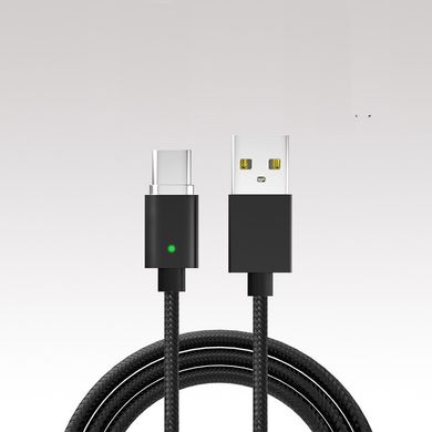 USB кабель Magnetic Clip-On Type-C black