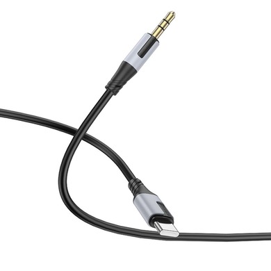 AUX кабель Borofone BL19 Type-C 1m black