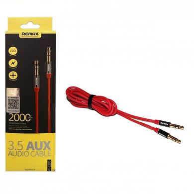 AUX кабель REMAX RL-L200 colour 2м red