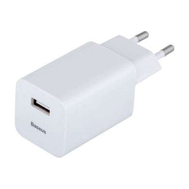 Сетевое зарядное устройство Baseus CCALL-BX QC 3.0A white