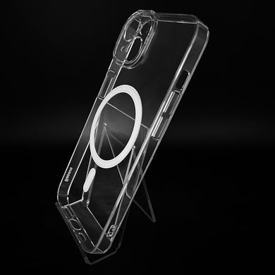 Силіконовий чохол Baseus Crystal Magnetic case для iPhone 14 clear Full Camera