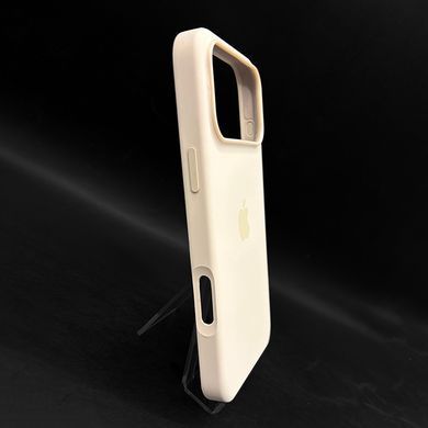 Силіконовий чохол with MagSafe для iPhone 17 Pro Max vanilla 1:1 Smart animation