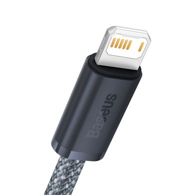 USB кабель Baseus Dynamic Series Lightning 2.4A (CALD000416) 1m stale gray