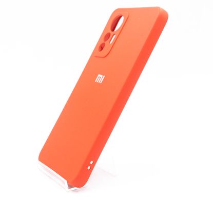 Силіконовий чохол Full Cover для Xiaomi Mi 12 Lite red Full Camera