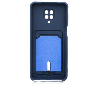 Силіконовий чохол Colorful Pocket Card для Xiaomi Redmi Note Note 9s/Note 9Pro/Note9ProMax dark blue