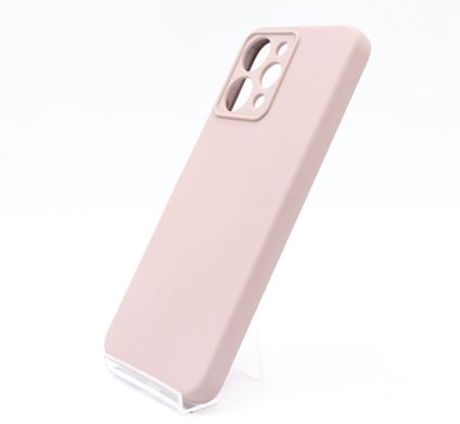 Силіконовий чохол Full Cover для Xiaomi Redmi 12 pink sand Full Camera без logo