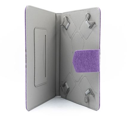 Чохол-книжка на планшет універсальний 7-8" Only з тисненням violet