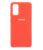 Силиконовый чехол Silicone Cover для Samsung S20 red