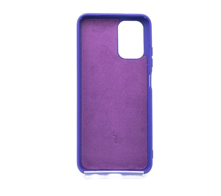 Силіконовий чохол Full Cover для Xiaomi Redmi Note 10/Note 10S violet без logo