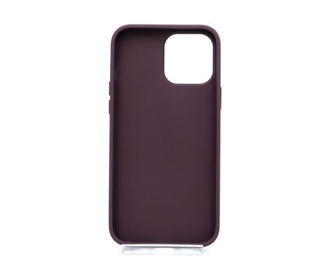 TPU чохол Bonbon Metal Style для iPhone 13 Pro Max plum