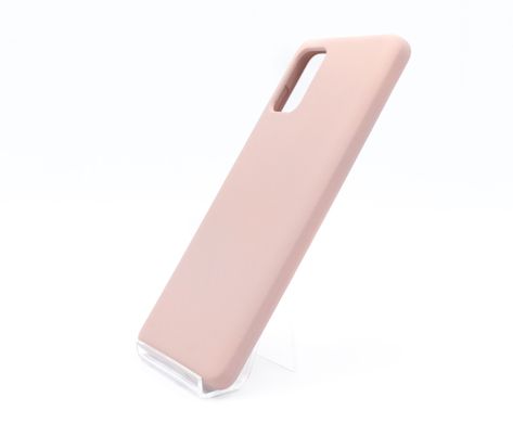 Силіконовий чохол Full Cover для Samsung A71 pink sand без logo