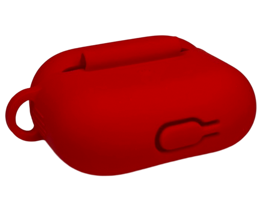 Чохол for AirPods 3 силіконовий LOGO 2in1+ карабин red box