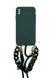 Чохол Fashion для IPhone X green+ шнурок