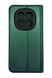 Чехол книжка Flip Cover "Carbon" для Xiaomi Redmi Note 15 Pro 4G dark green