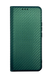 Чехол книжка Flip Cover "Carbon" для Xiaomi Redmi Note 15 Pro 4G dark green