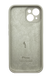 Силиконовый чехол Full Cover для iPhone 15 stone Full Camera