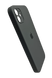 Силіконовий чохол Full Cover Square для iPhone 11 dark gray Full Camera