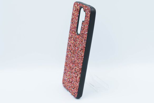 Чохол Glitter Crystal для Xiaomi Redmi Note 8 Pro red TPU