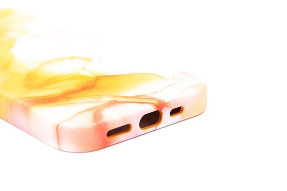 Чохол шкіряний Figura Series Case with MagSafe для iPhone 12/12 Pro orange
