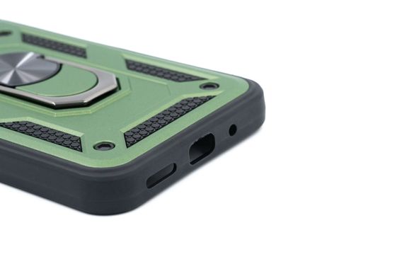 Чохол SP Serge Ring for Magnet для Xiaomi Redmi 9C green протиударний Full Camera