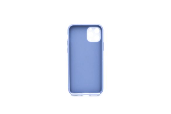 Чохол TPU+Glass Glossy Logo для iPhone 11 Pro violet Full Camera