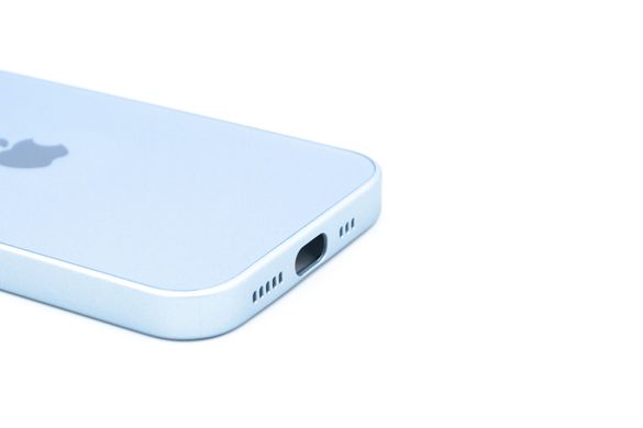 Чохол TPU+Glass sapphire matte case для iPhone 12 Pro sierra blue