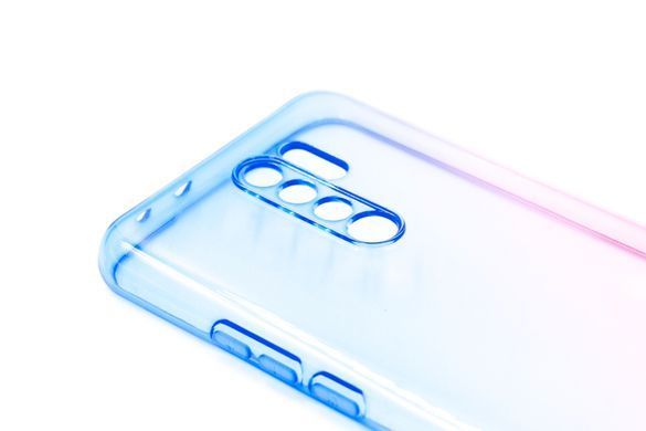 Накладка Ultra Gradient для Xiaomi Redmi 9 blue/pink
