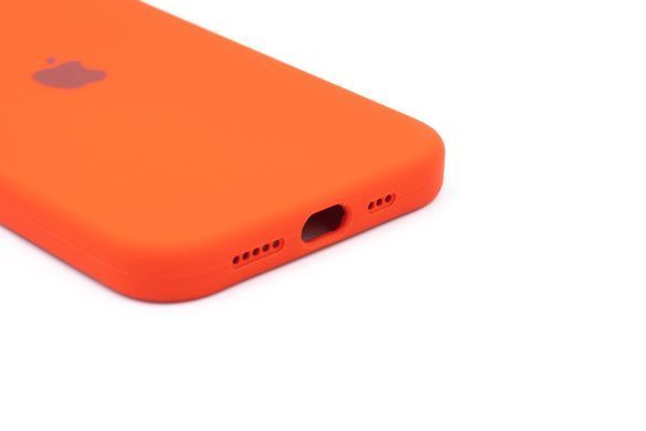 Силіконовий чохол Full Cover для iPhone 12 red Full Camera