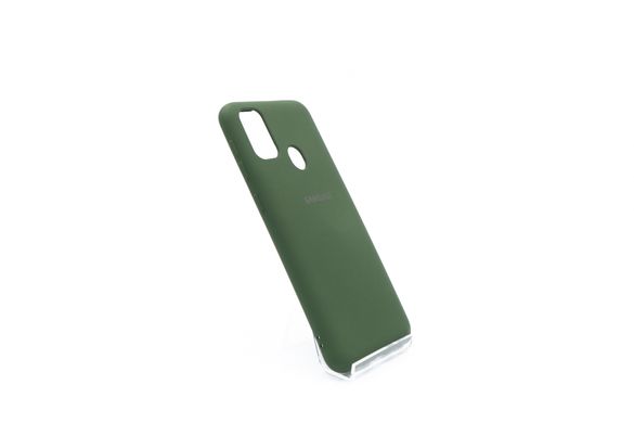 Силіконовий чохол Full Cover для Samsung M30S / M21 My color dark green