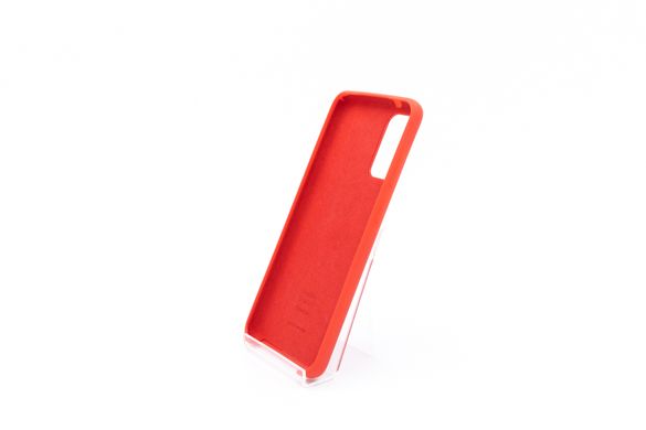 Силиконовый чехол Silicone Cover для Samsung S20 red