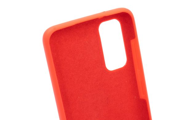 Силіконовий чохол Silicone Cover для Samsung S20 red