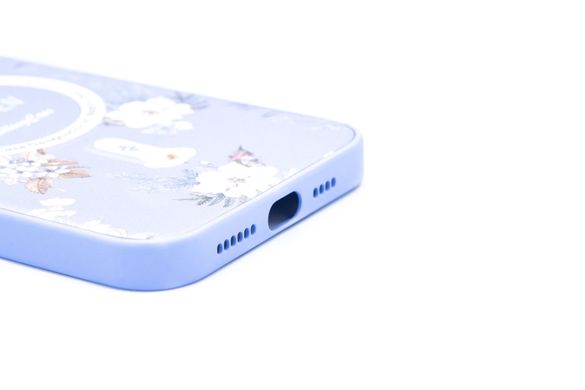 TPU+PC чохол Secret Garden with MagSafe для iPhone 12 Pro Max lilac