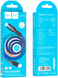 USB кабель Hoco U110 charging data cable Type-C/2,4A/1,2m blue