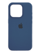 Силіконовий чохол Full Cover для iPhone 15 Pro navy blue(49)