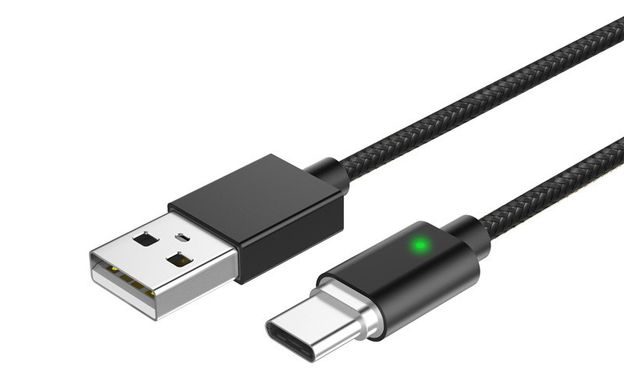 USB кабель Magnetic Clip-On Type-C black