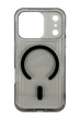 Чохол Fibra Clear with MagSafe для iPhone 17 Pro black Full Camera