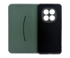 Чехол книжка Flip Cover "Carbon" для Xiaomi Redmi Note 15 Pro 4G dark green