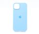 Силіконовий чохол Full Cover для iPhone 14 Plus sea blue