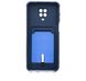 Силіконовий чохол Colorful Pocket Card для Xiaomi Redmi Note Note 9s/Note 9Pro/Note9ProMax dark blue