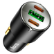 Автомобильное зарядное устройство Hoco NZ6 PD45W Type-C to Lightning black