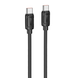 Кабель Hoco X115 Type-C to Type-C 240W 1m black