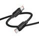 Кабель Hoco X115 Type-C to Type-C 240W 1m black