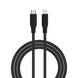 Кабель Senteo SL-05 Foamed Silicone 30W Type-C to Lightning 1m black
