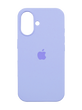 Силіконовий чохол Full Cover для iPhone 16 Plus lilac (dasheen)
