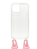 Чохол WAVE Clear with Strap для iPhone 11 Pro Max clear/light pink