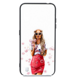 Накладка Glass+TPU girls для Samsung A015/A01 №2